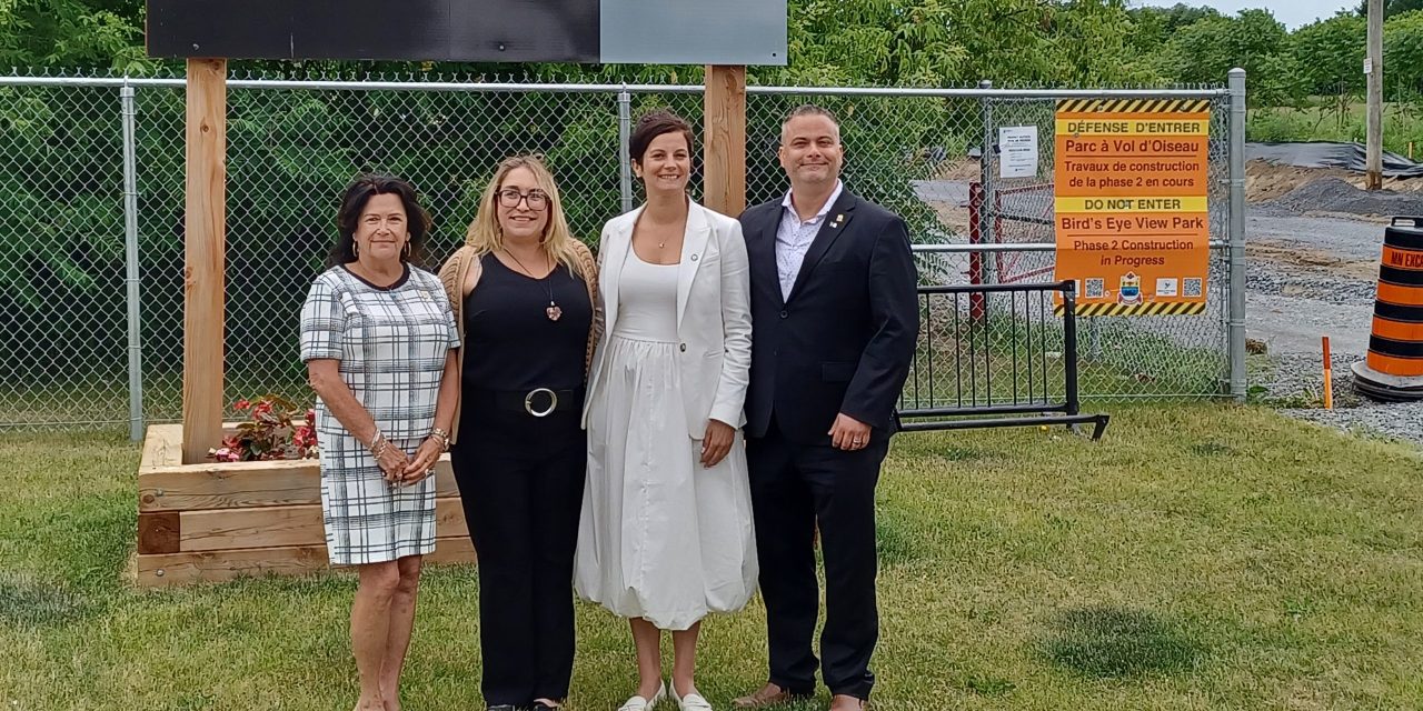 Federal funding for park project in Casselman