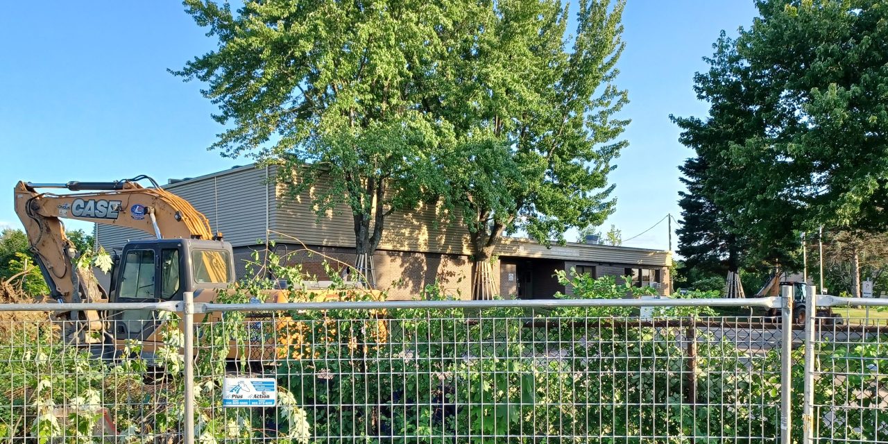 Summer renovations at Grenville Elementary