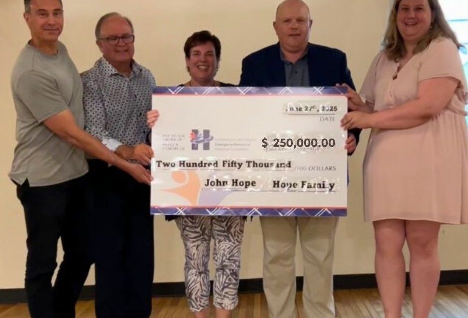 Glengarry hospital foundation launches new campaign with big donation