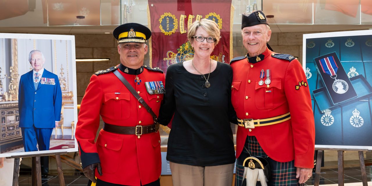 Charles III Coronation Medal for Vankleek Hill piper