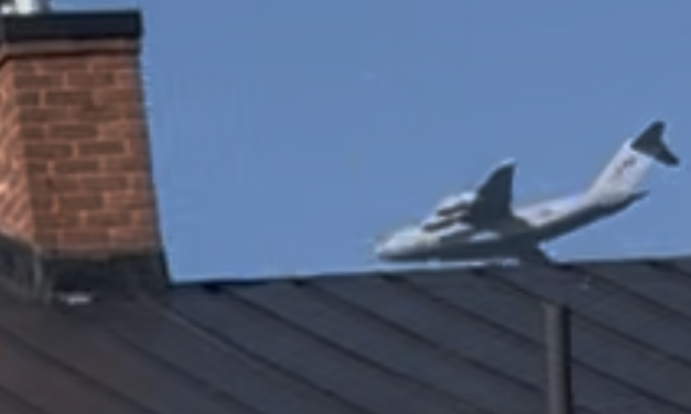 Air force was in local skies