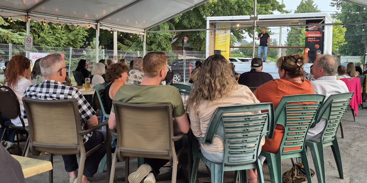 Big laughs at Ribs & Giggles comedy night