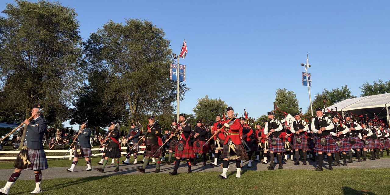 Glengarry Highland Games, a Scottish spectacular