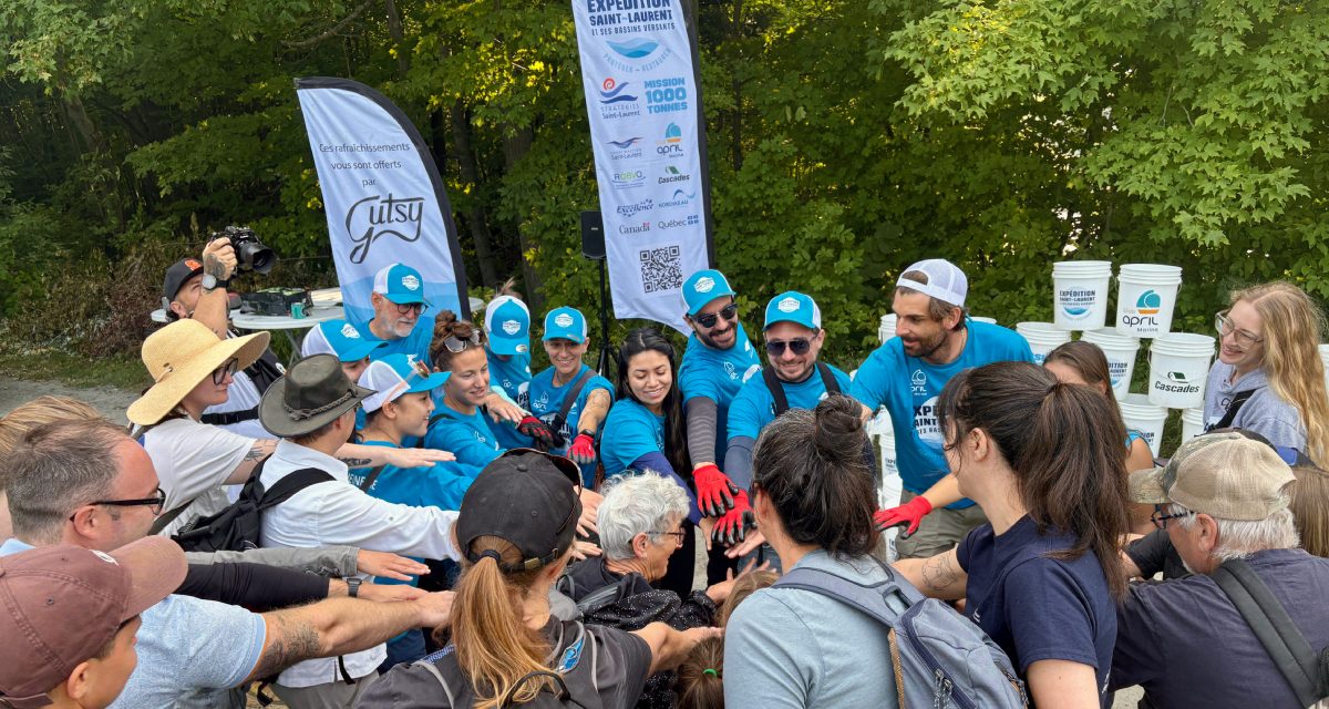 Lachute residents unite to clean along Rivière du Nord