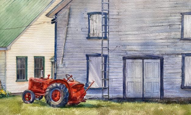 Arbor Gallery live demo: Crystal Beshara’s 3D watercolour techniques