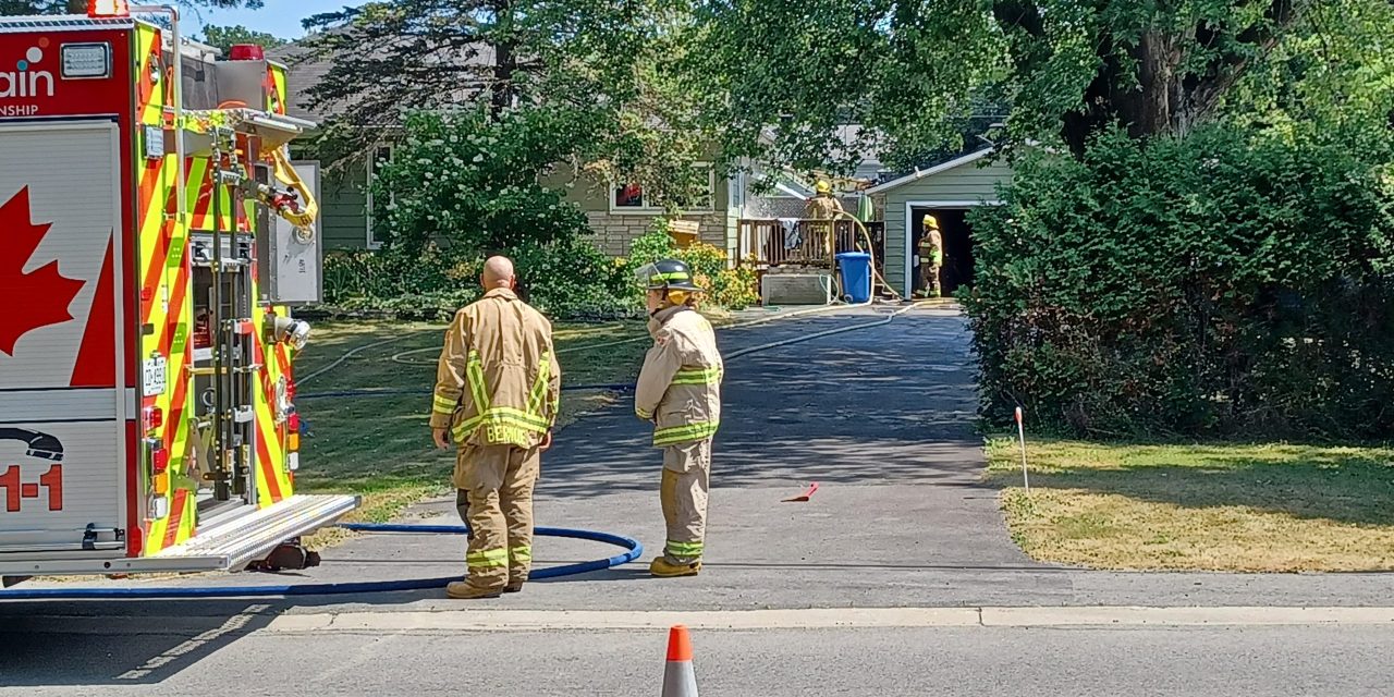 House fire in Vankleek Hill