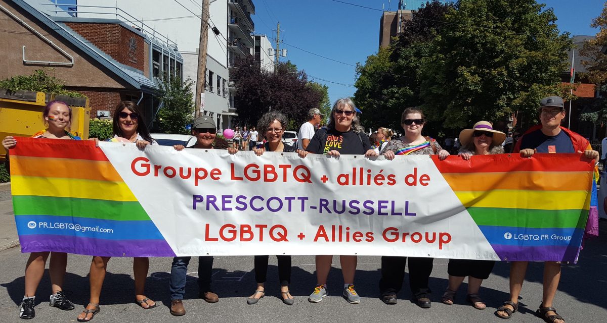 LGBTQ+ and Allies Group of Prescott-Russell working to incorporate as not-for-profit organization