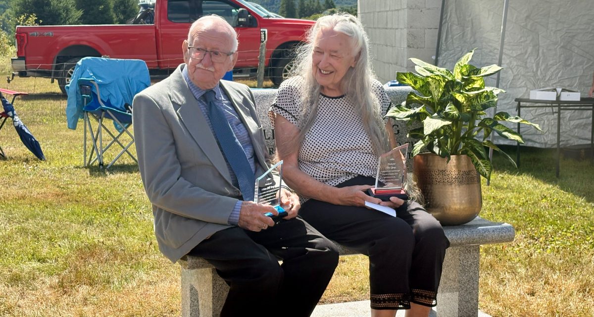 Decades of dedication recognized at Harrington Protestant Cemetery