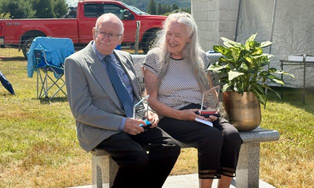 Decades of dedication recognized at Harrington Protestant Cemetery