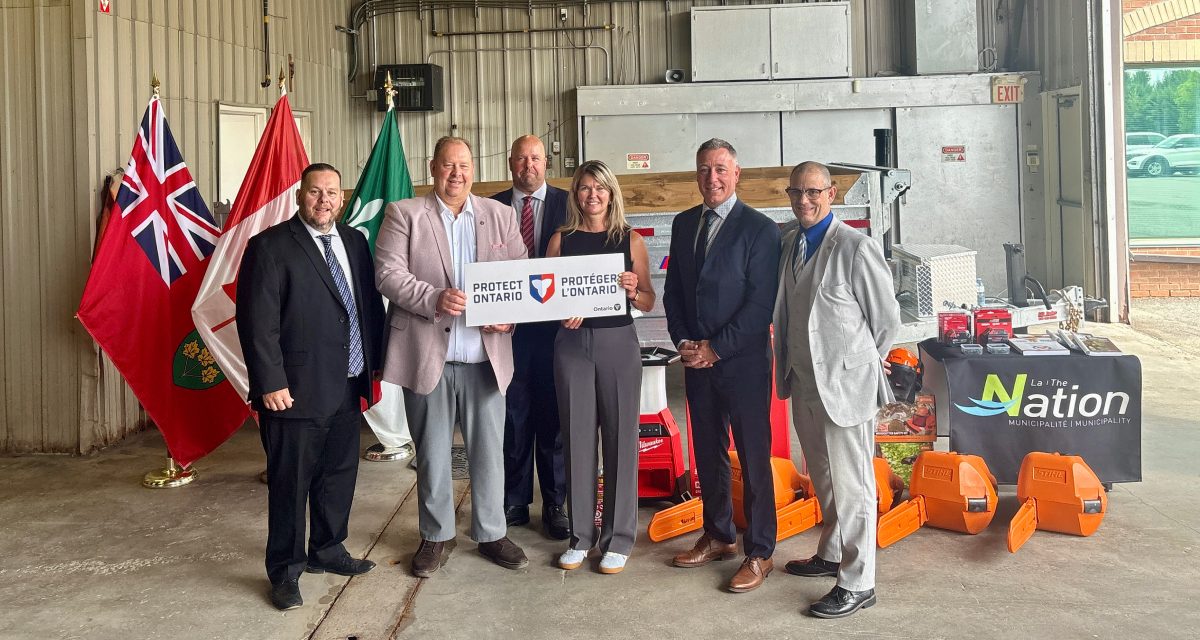 The Nation purchases emergency preparedness equipment through provincial grant