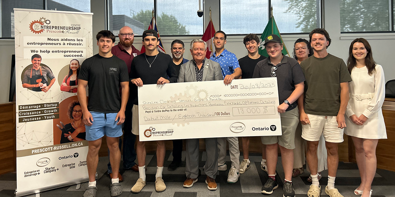 Student Entrepreneurship in Action: Six New Businesses in Prescott and Russell