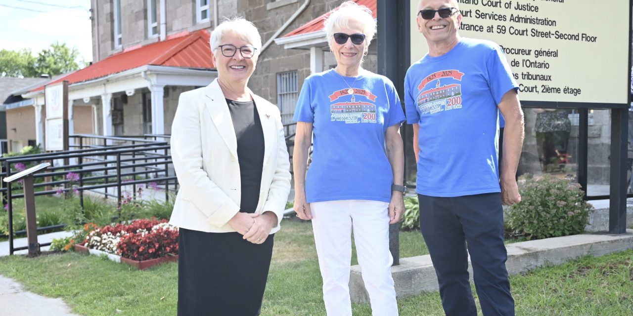 Lieutenant Governor visits L’Orignal Courthouse and Old Jail