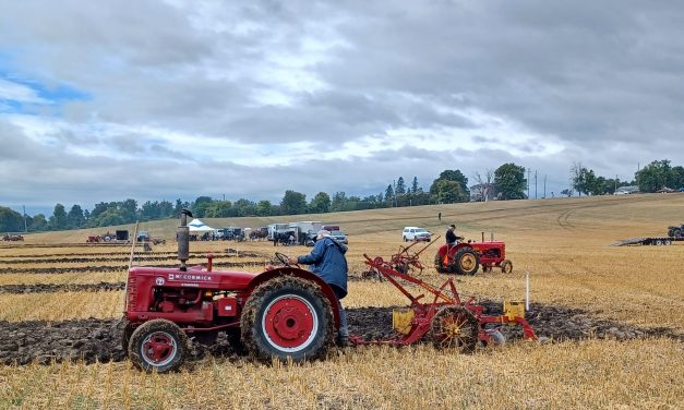 Turning up the ground in Glengarry