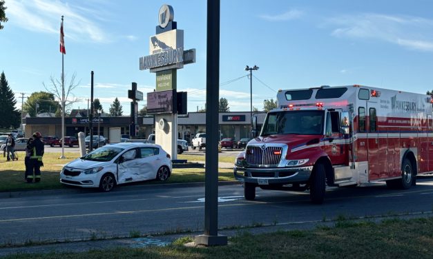 Vehicle collision in Hawkesbury causes delays