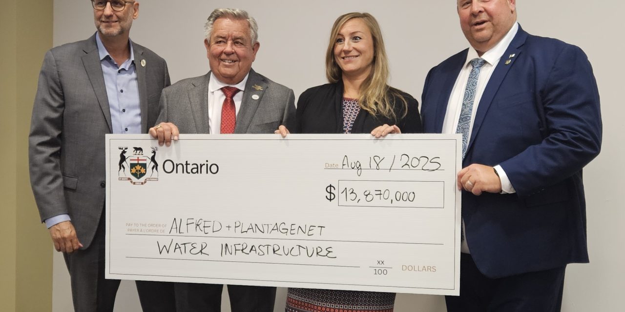 Province contributes $13.78 million for Plantagenet lagoon upgrades