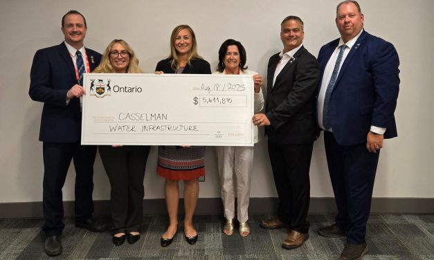 $5.6 million from Ontario government for Casselman pumping station