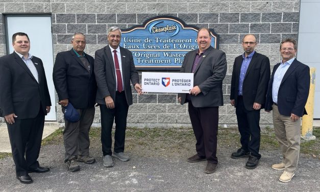 Champlain receives provincial funding for L’Orignal wastewater treatment