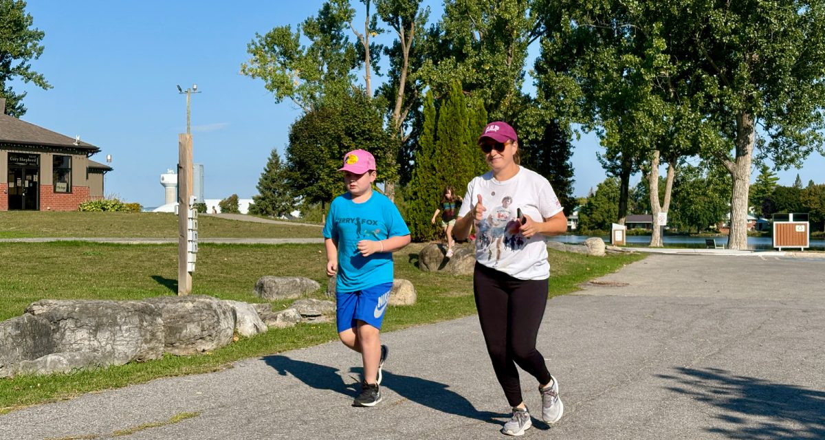 Nearly $10,000 raised at the Alexandria Terry Fox Run/Walk