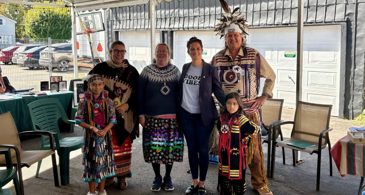 Indigenous tradition and history shared at Children of the Earth in Vankleek Hill