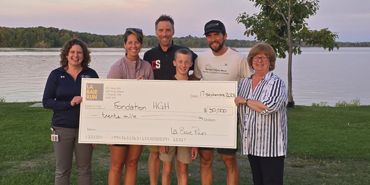 Final total: 2025 La Baie Run raises $30,000 for the HGH Foundation