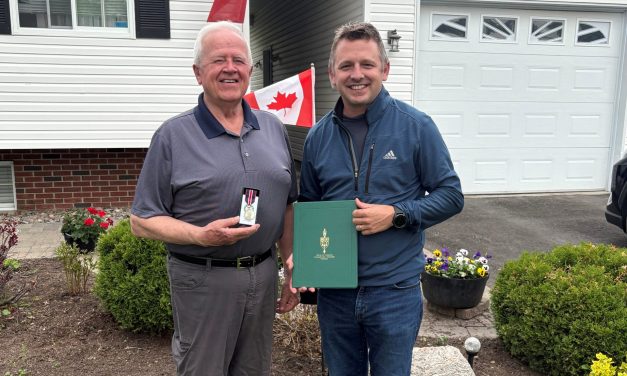 Charles III medal for Vankleek Hill’s Gary Barton