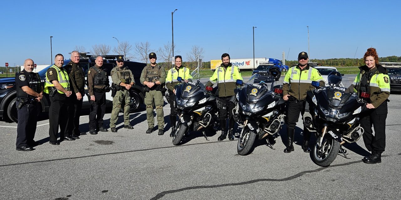 16 commercial trucks taken off road, stolen vehicle recovered near Lancaster