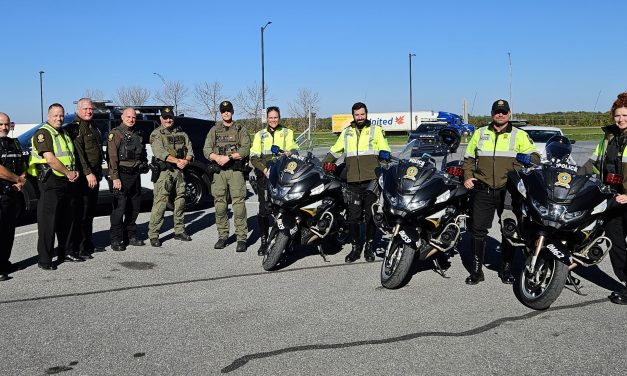 16 commercial trucks taken off road, stolen vehicle recovered near Lancaster