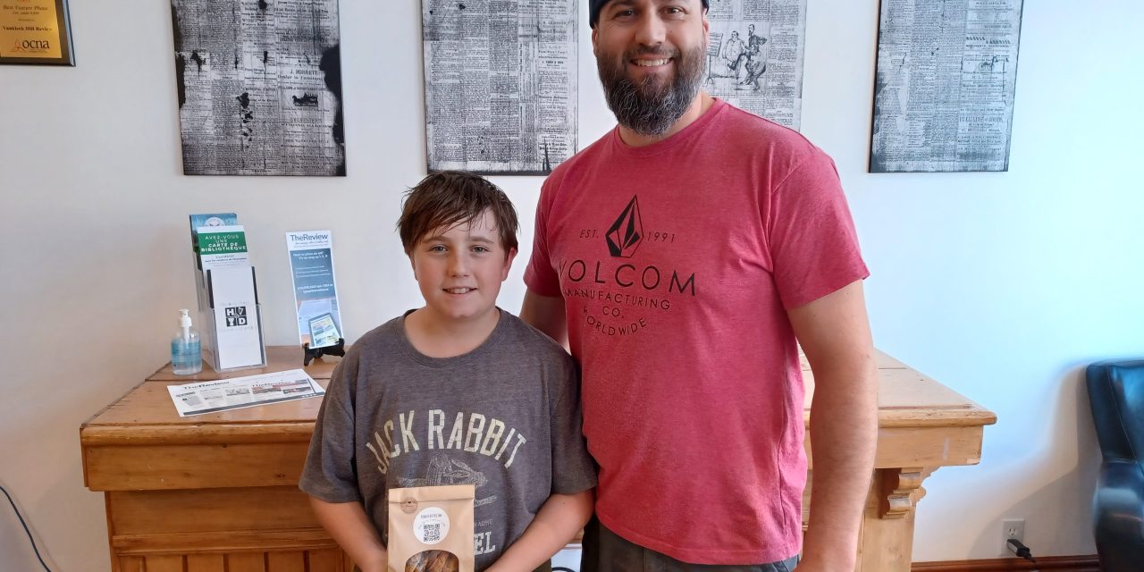 Gaël Gervais is Vankleek Hill’s cookie kid