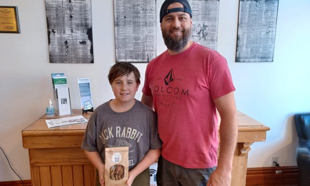 Gaël Gervais is Vankleek Hill’s cookie kid