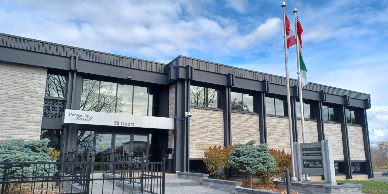 Prescott & Russell Warden will serve two years beginning in 2027