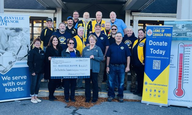 Lions donate $105,000 to Maxville Manor redevelopment