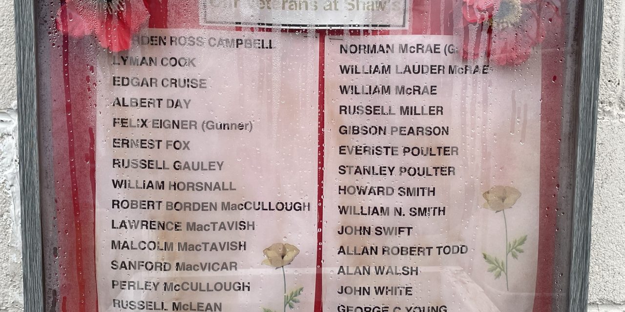 The veterans of Harrington Valley