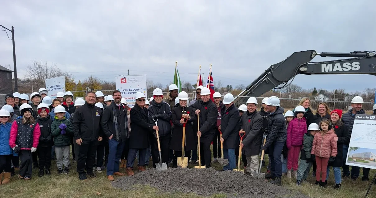 Building begins on new school in Rockland