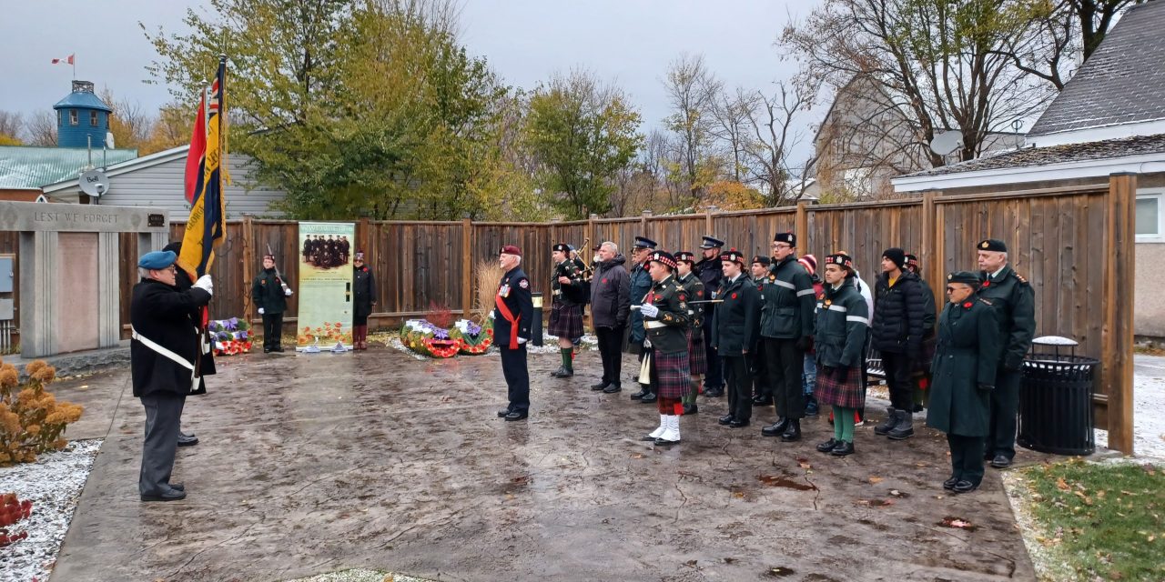Remembering in Vankleek Hill and L’Orignal