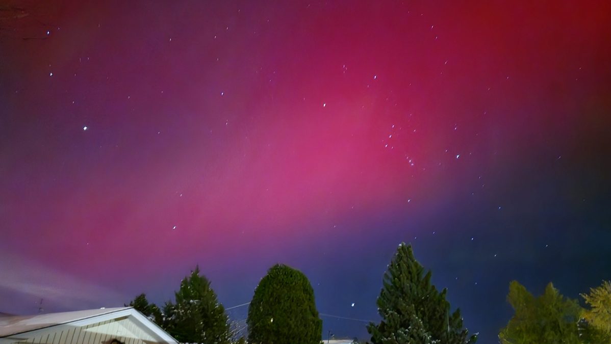 Dazzling aurora in local night sky - The Review Newspaper