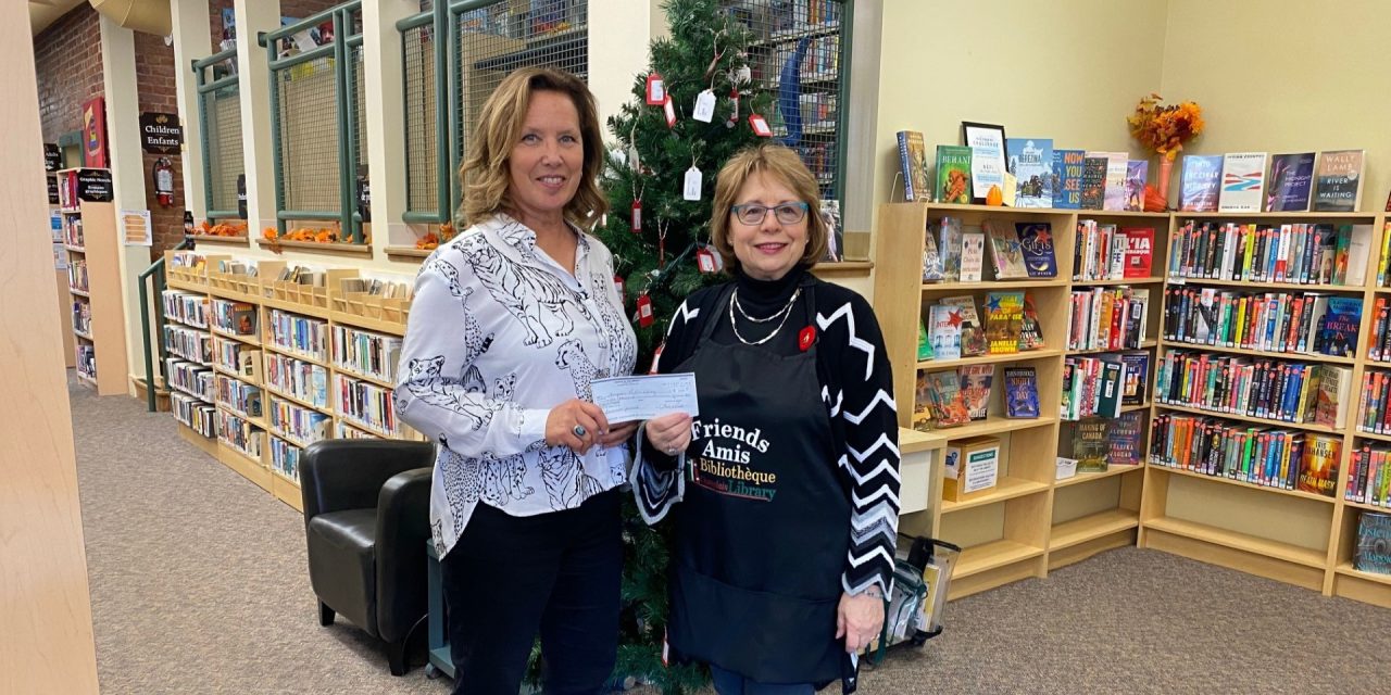 Friends are friendly to Champlain Library