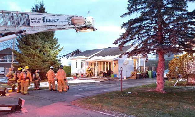 Minor fire at Grenville house