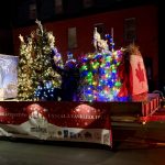 A Vankleek Hill Christmas parade float