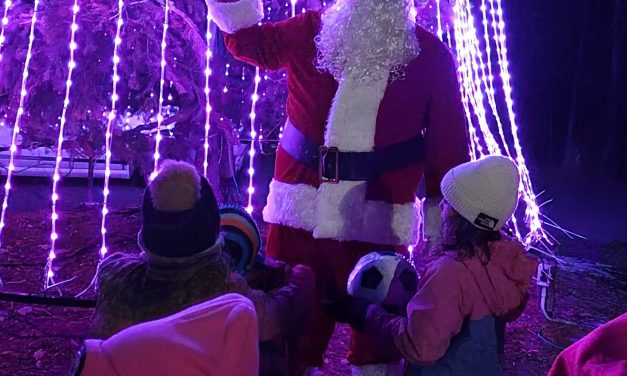 Tree lighting and Santa visits L’Orignal