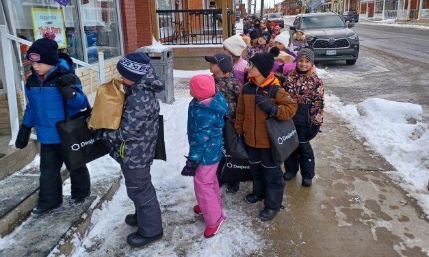 Students at two schools show support for Vankleek Hill Food Bank