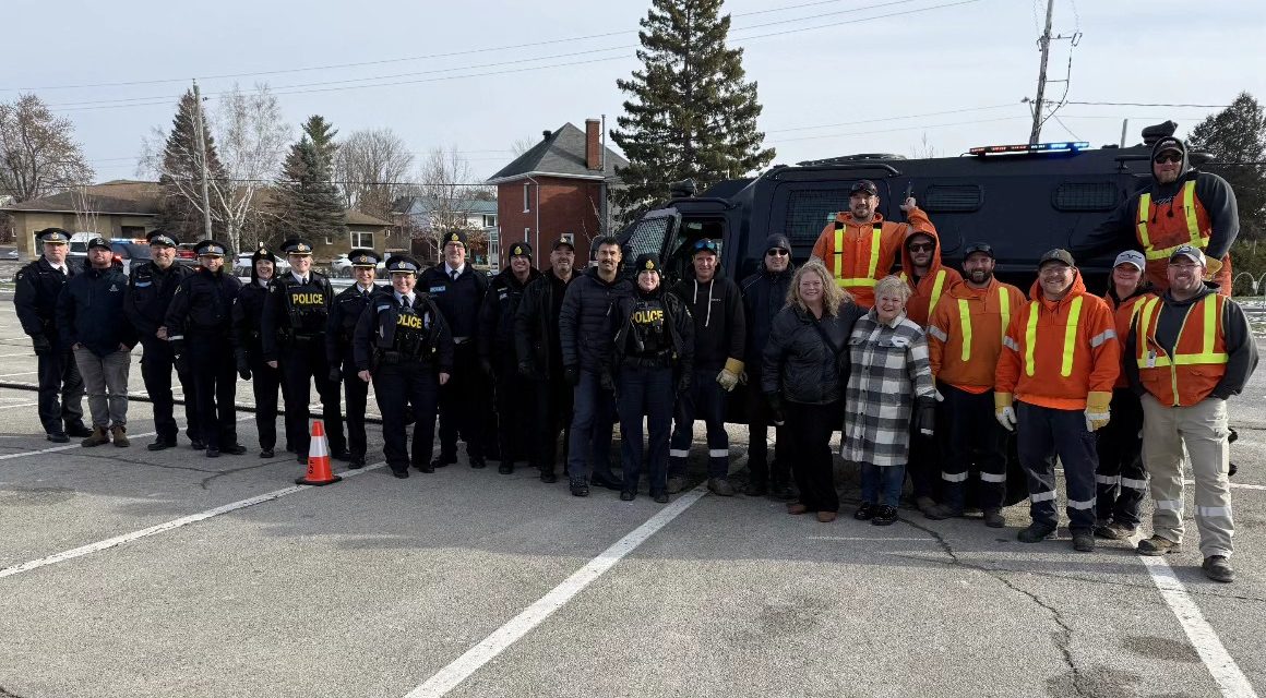 Hawkesbury OPP officers compete for United Way