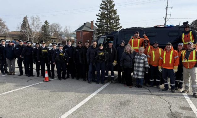 Hawkesbury OPP officers compete for United Way