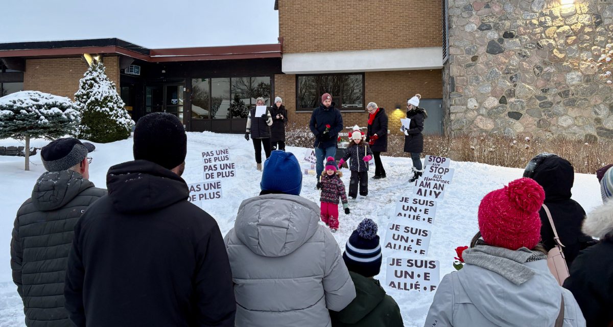 Hawkesbury stands united against gender-based violence