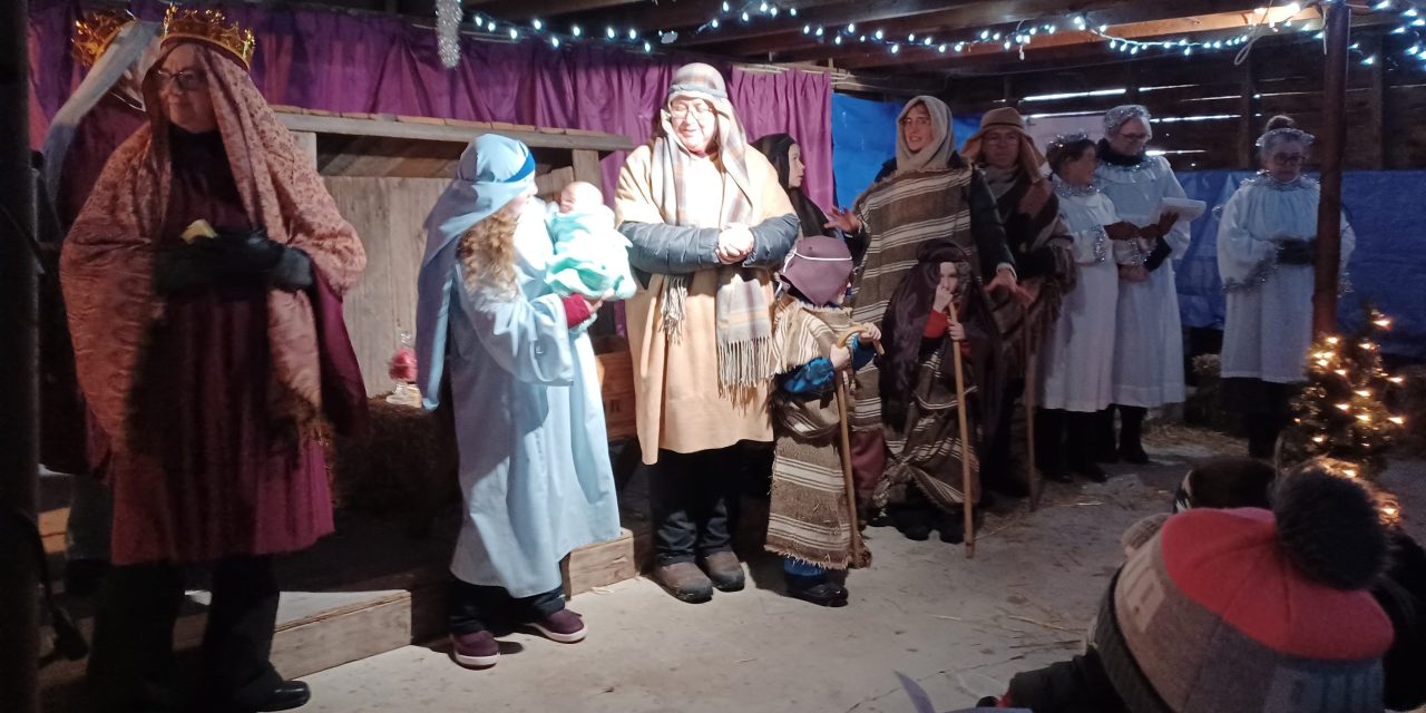 Live Nativity presents origins of Christmas
