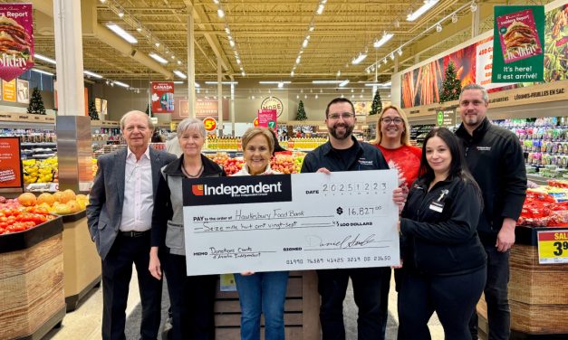 Store raises more than $16,000 for Hawkesbury food bank