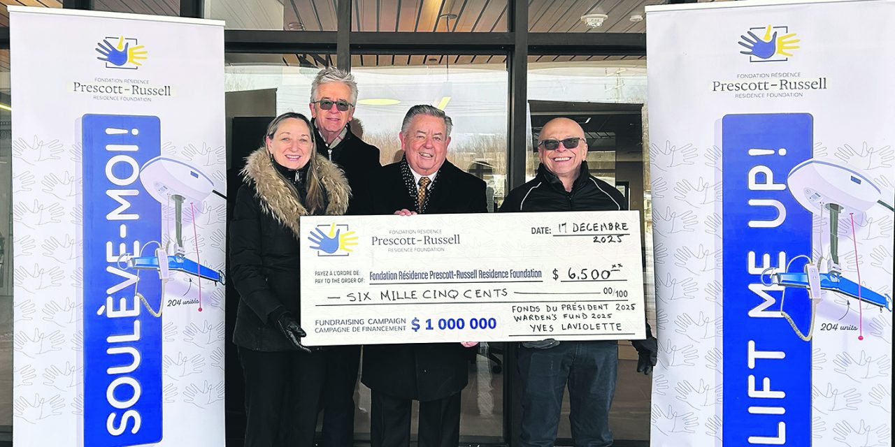 Residence campaign donation from former Warden