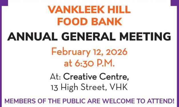 Vankleek Hill Food Bank AGM