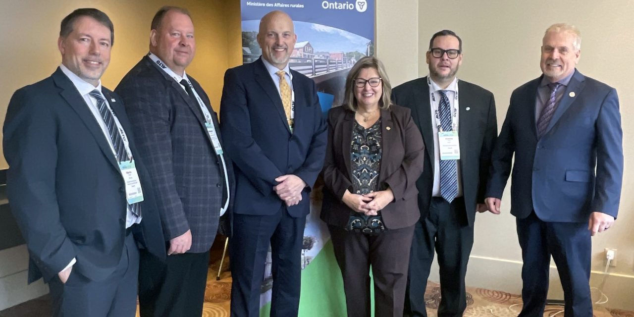 The Nation and Russell present regional wastewater project to provincial officials