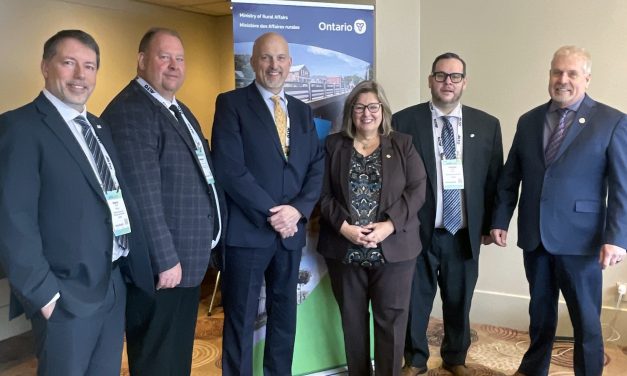 The Nation and Russell present regional wastewater project to provincial officials