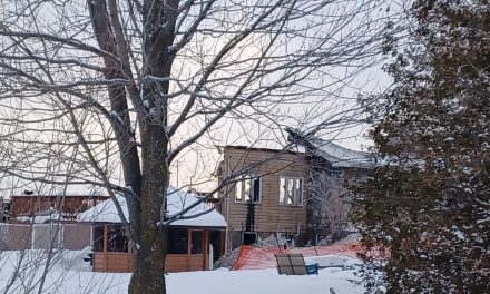 Fire destroys house west of Vankleek Hill